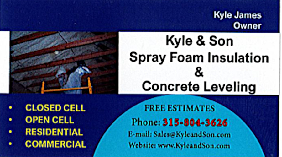 Kyle & Son Spray Foam Insulation